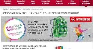 rossmann stabilo gewinnspiel