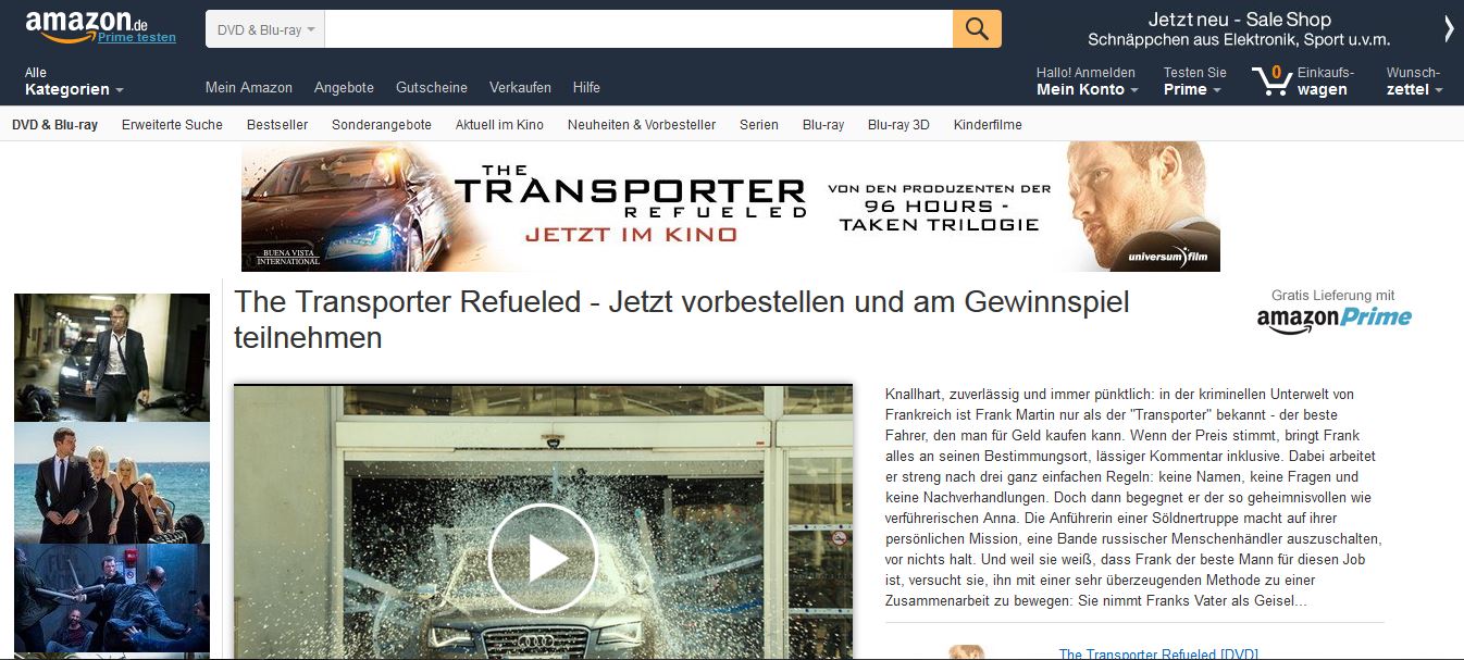 amazon gewinnspiel transporter audi probefahrt gewinnspiel