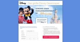Rossmann Gewinnspiel Disneyland Paris