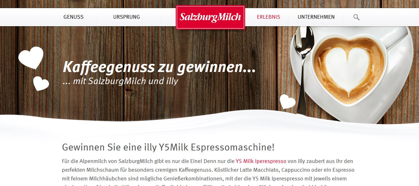 salzburgmilch-illy-gewinnspiel-y5milk-espressomaschine-kaffemaschine-gewinnen