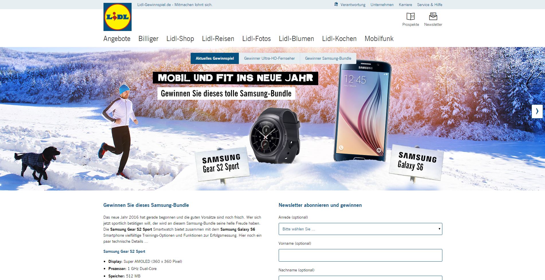 lidl-gewinnspiel-samsung-galaxy-s6-samsung-gear-s2-newsletter-gewinnspiel