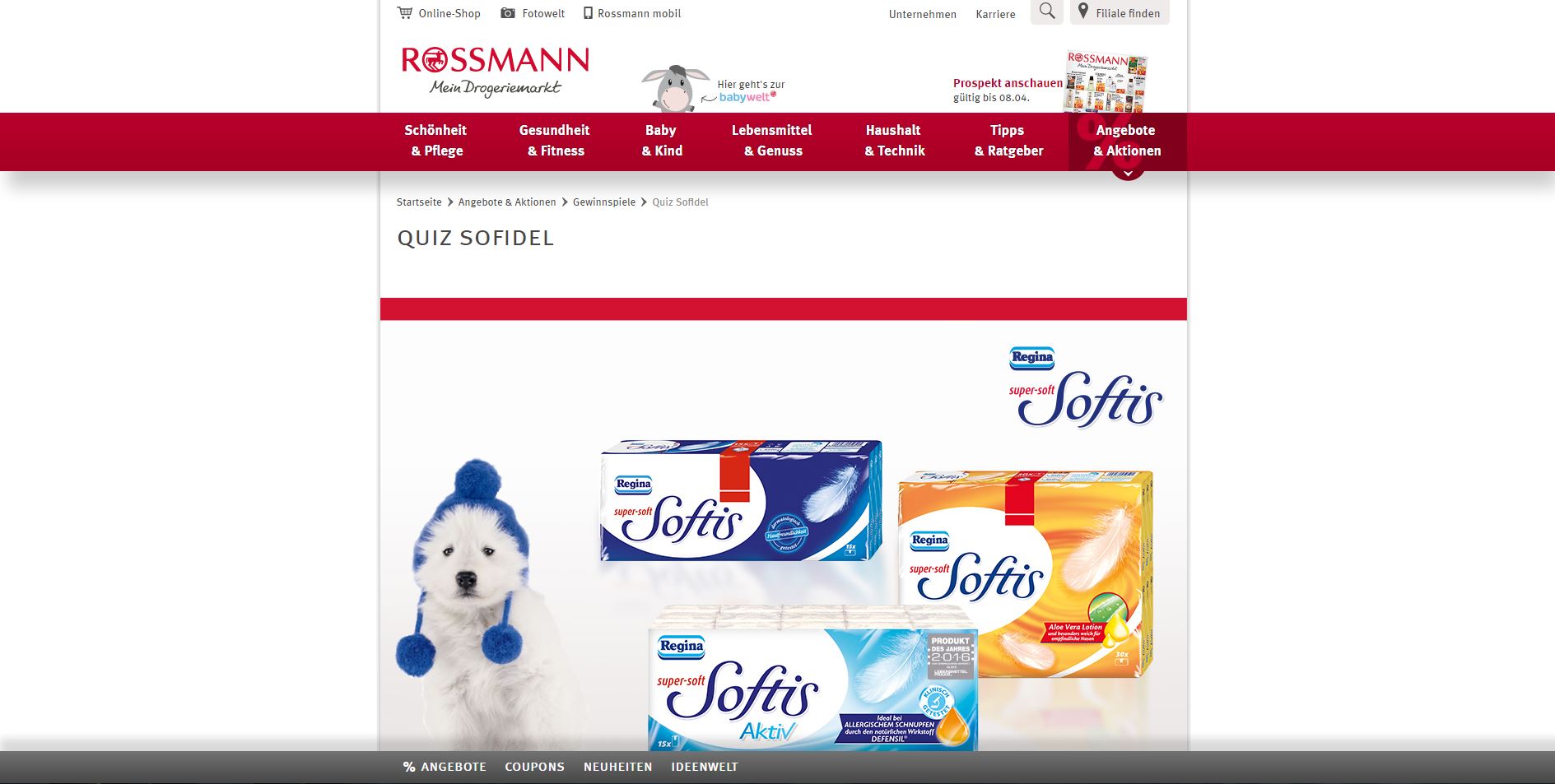 rossmann technik gewinnspiel