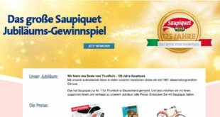 saupiquet auto gewinnspiel