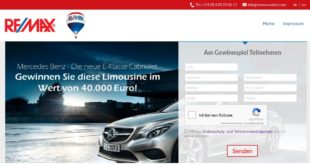 remax online auto gewinnspiel