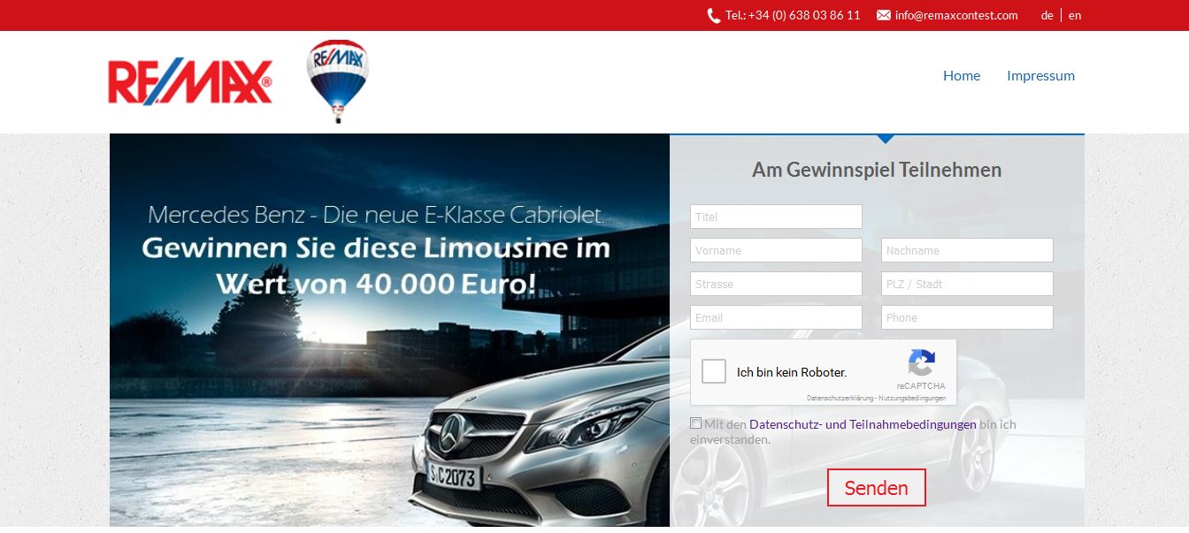 remax online auto gewinnspiel