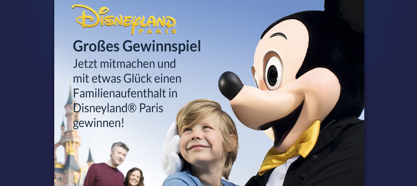 familienaufenthalt gewinnen paris disneyland