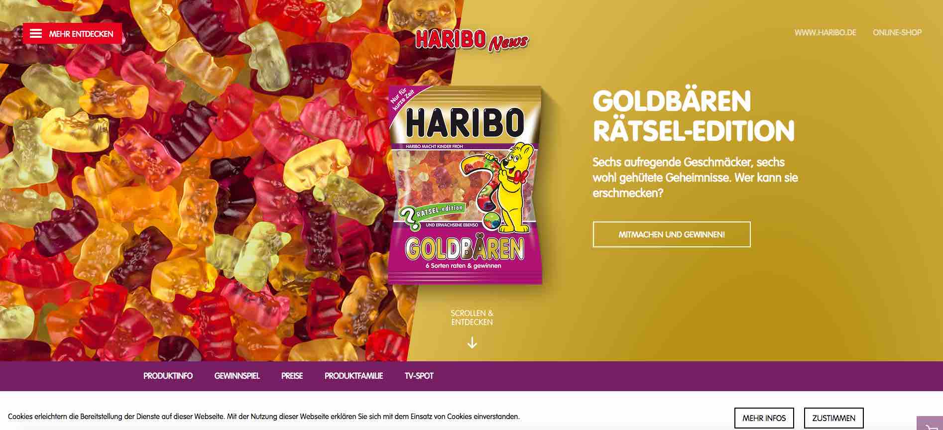 Haribo 6 richtige