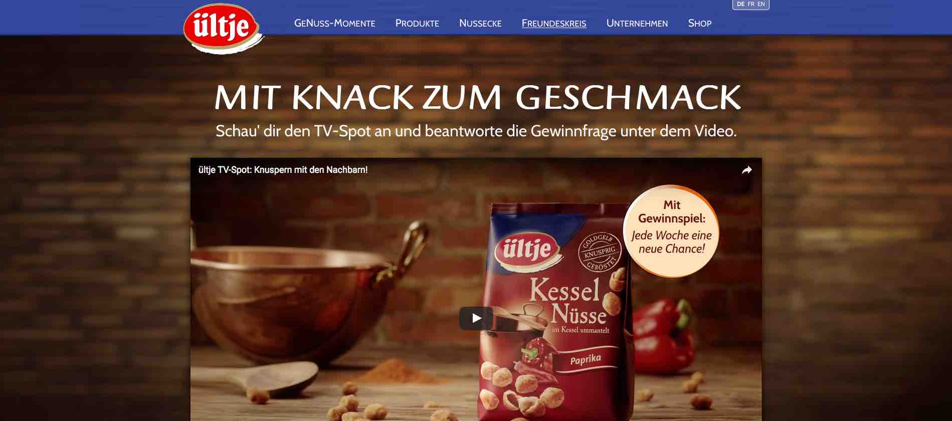 ültje kessel nüsse gewinnen