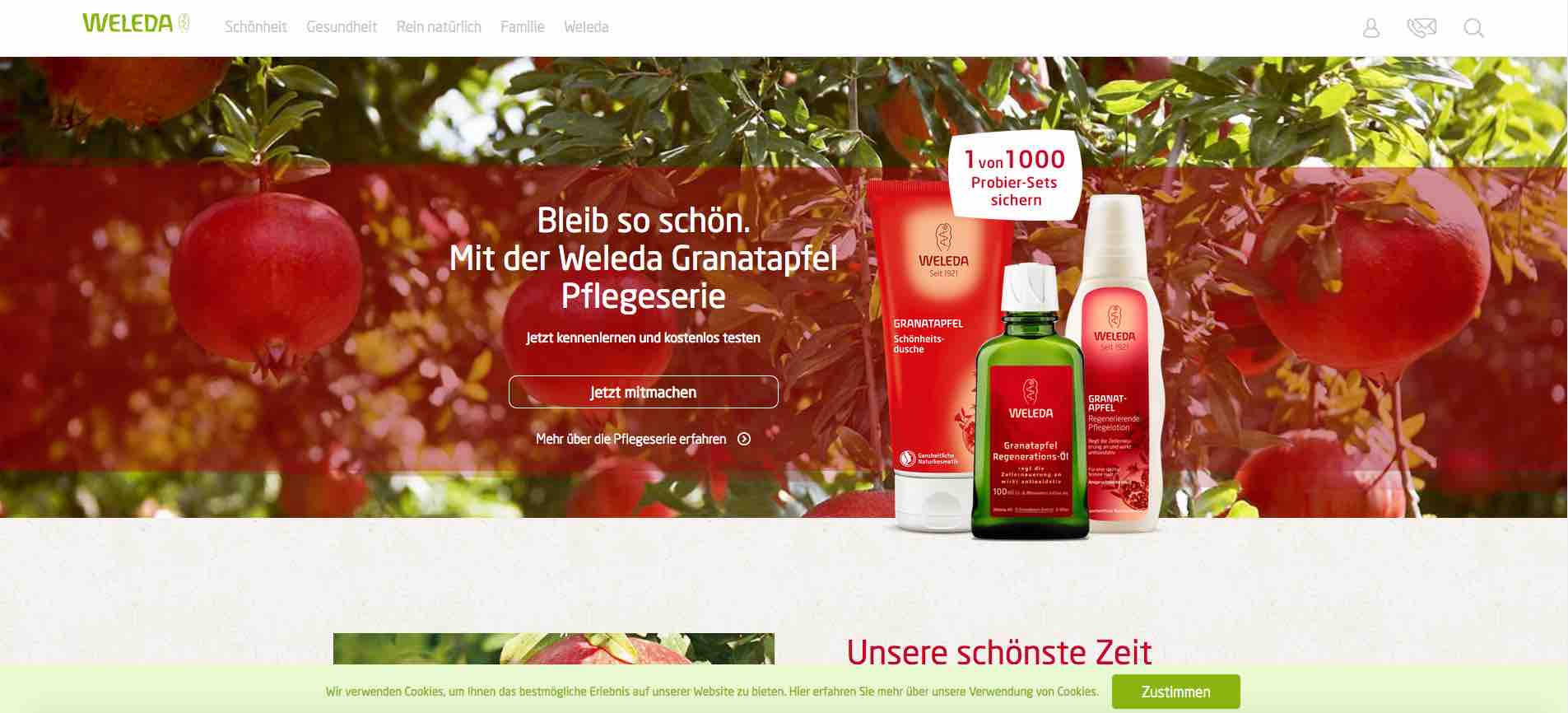 granatapfel pflegeserie gewinnen