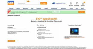 notebook gewinnen plus newsletter