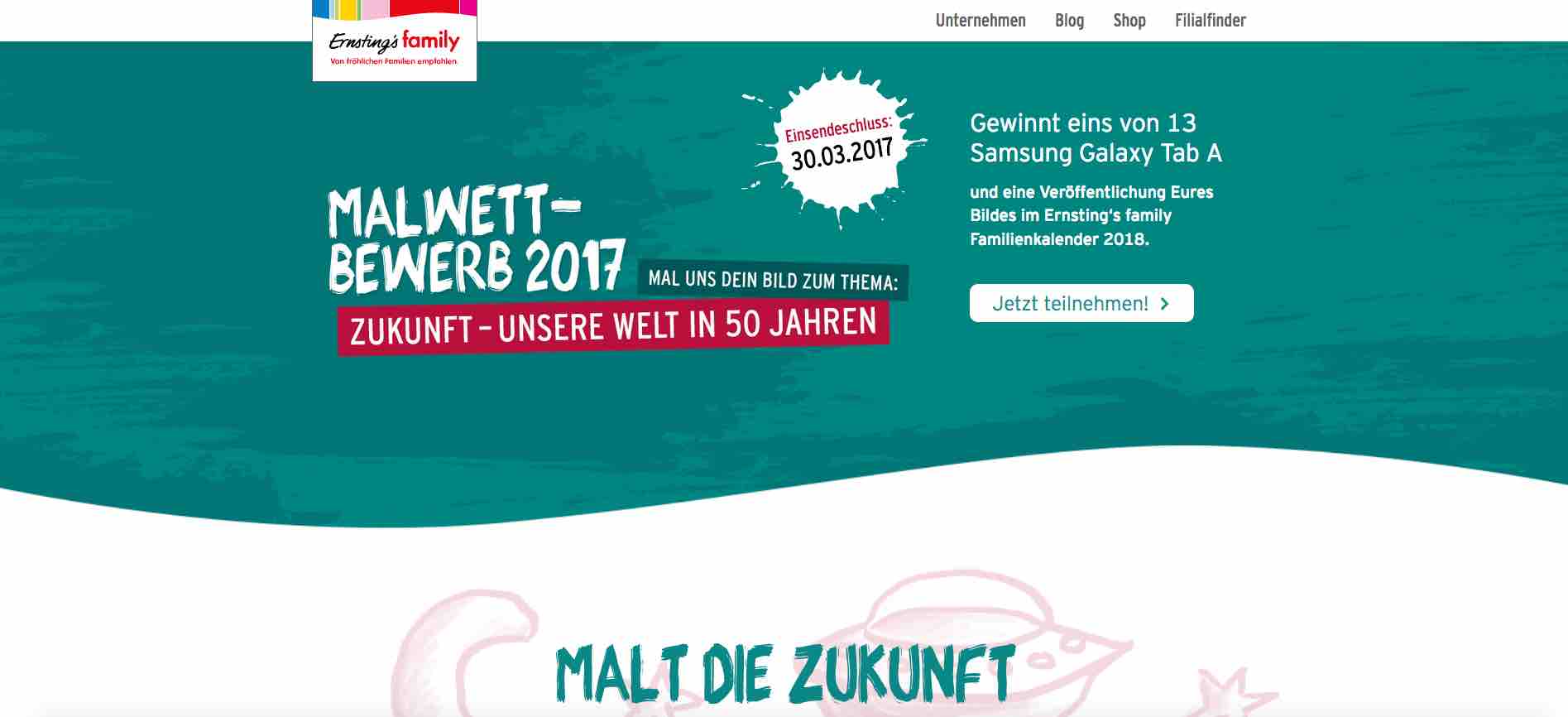 malwettbewerb gewinnspiel