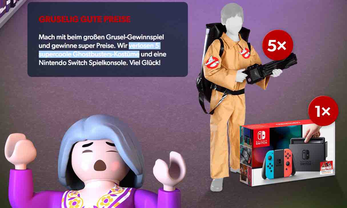 Das TOGGO GHOSBUSTERS GEWINNSPIEL