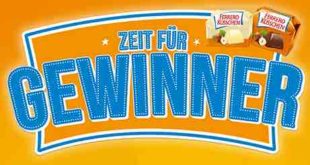 Ferrero Küsschen Zeit für Gewinner Gewinnspiel