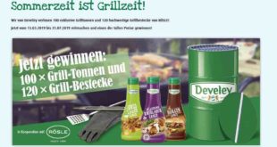 develey grillzeit gewinnspiel