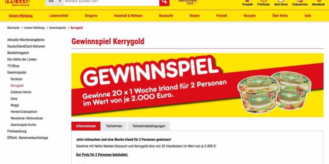 Netto Reise Gewinnspiel Netto Reise Gewinnspiel
