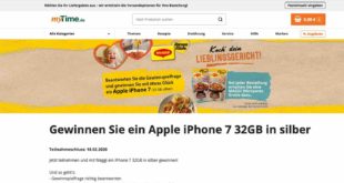 mytime iphone gewinnspiel