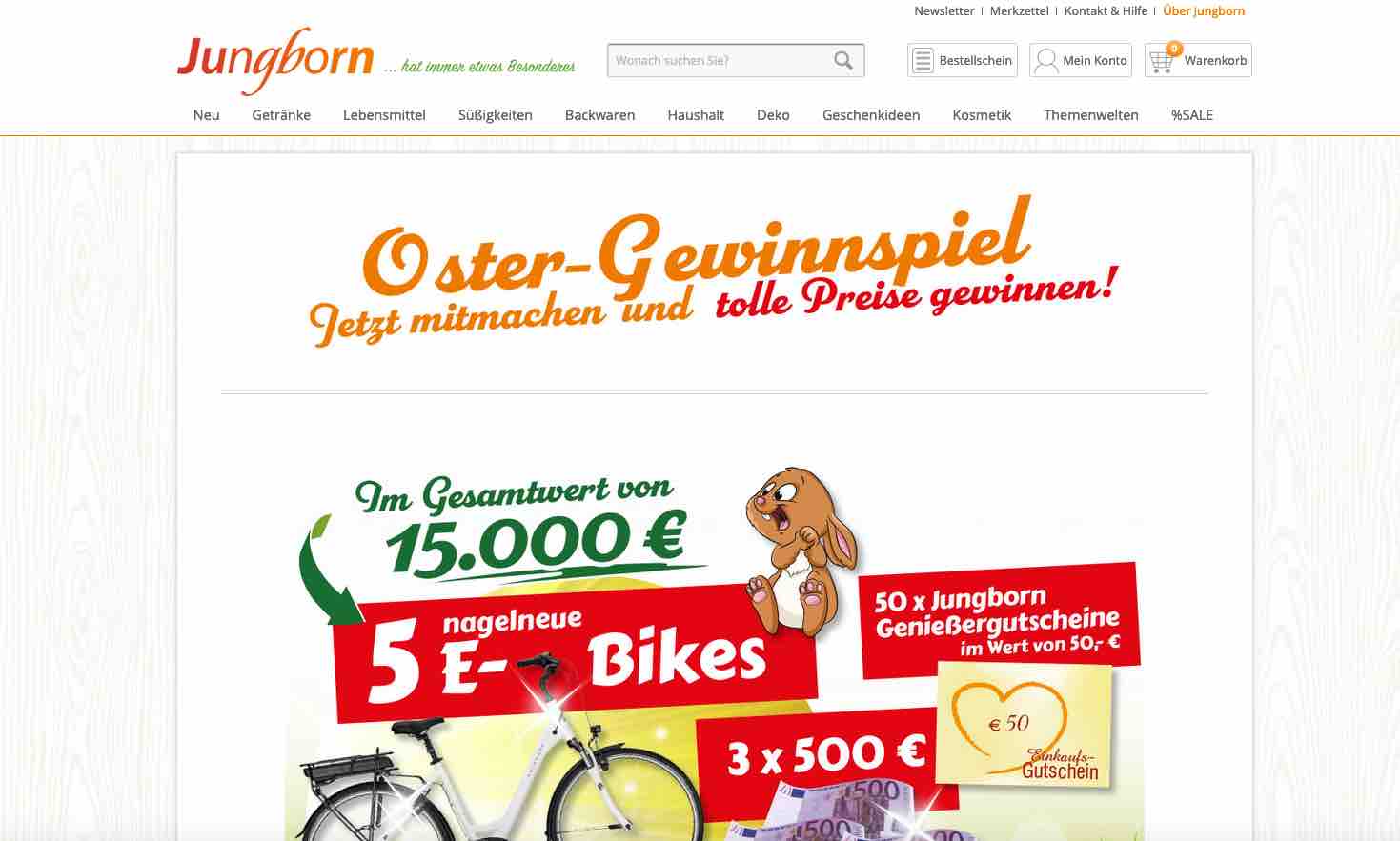 jungborn ostergewinnspiel