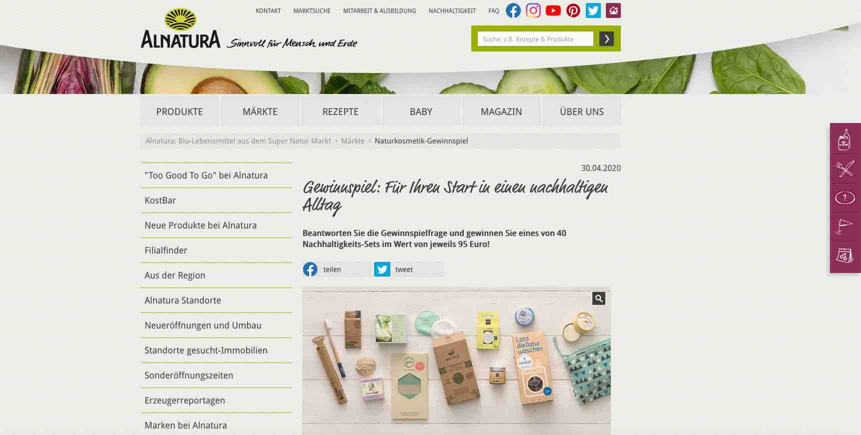 altanura gewinnspiel