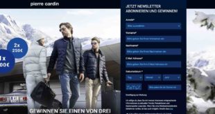 pierre cardin gewinnspiel