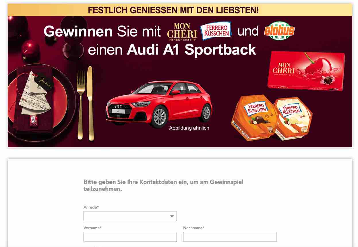 Globus Gewinnspiel Auto Globus Gewinnspiel Auto