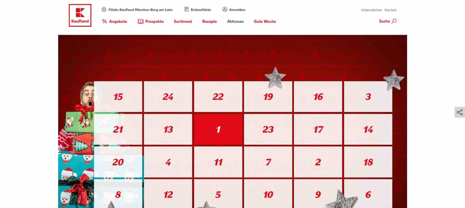 Kaufland Adventskalender 2024 Gewinnspiel Meta Susana