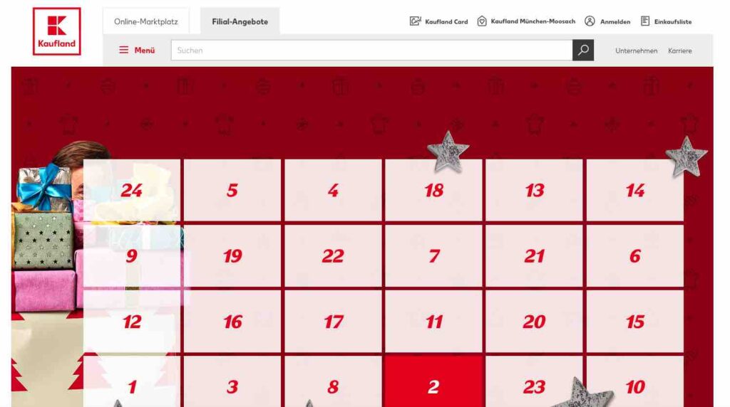 Kaufland Adventskalender 2024 Gewinnerliste Faydra Chloette