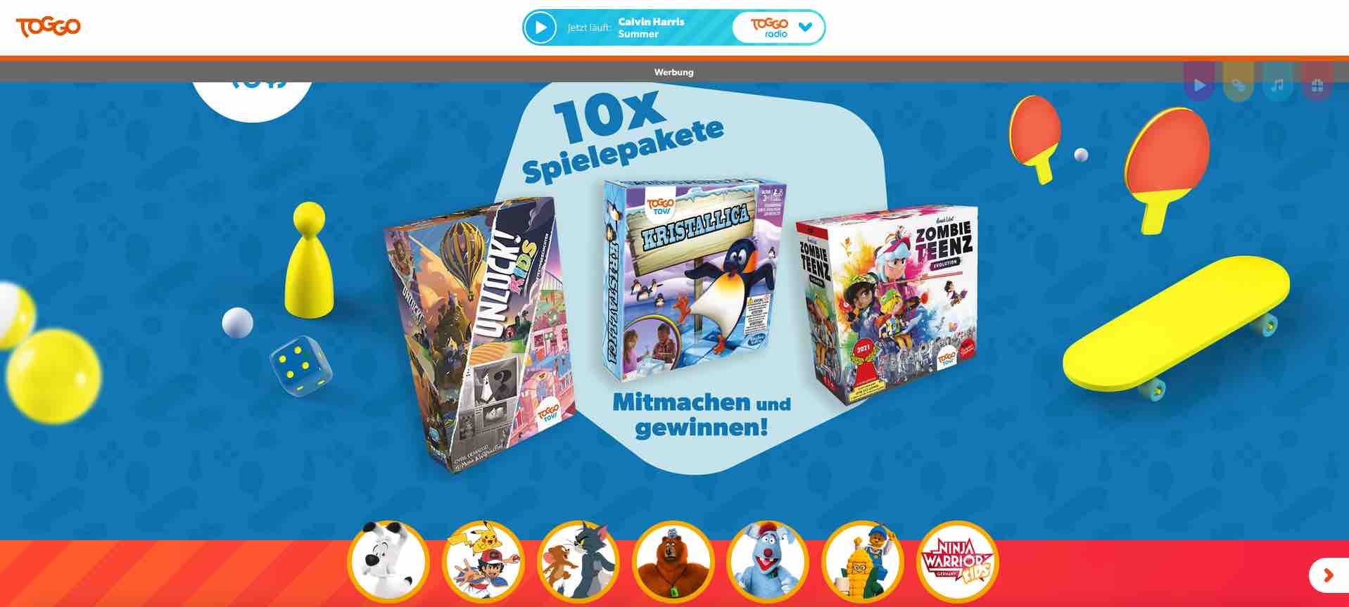 toogo gewinnspiel spielepakete gewinnen