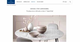 villeroy boch Dinner gewinnspiel