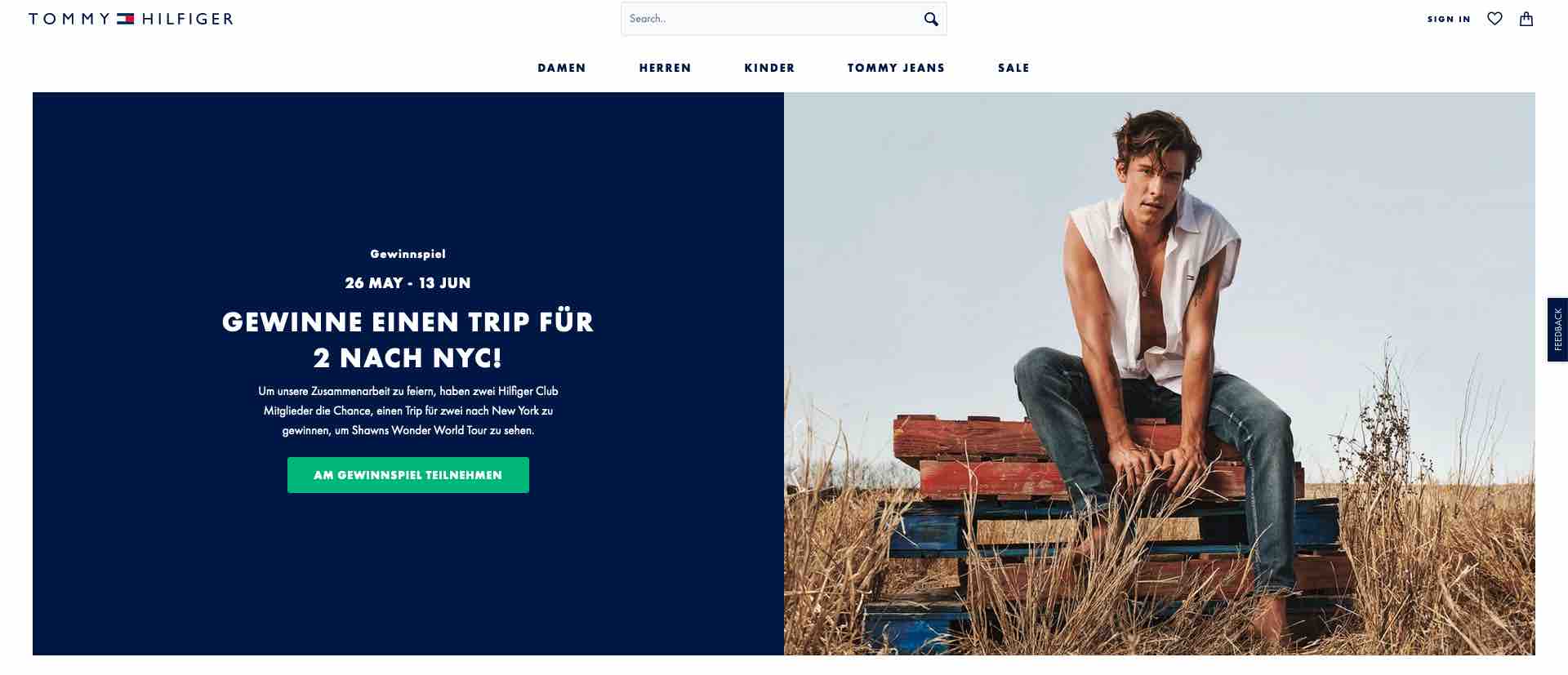 tommy hilfiger reise gewinnspiel