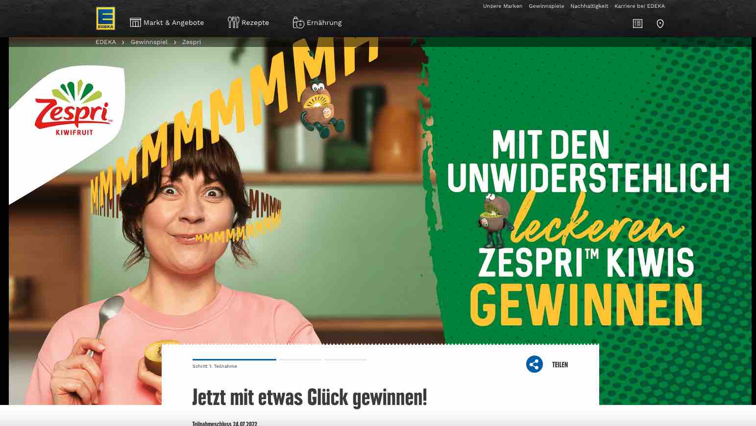 edeka zespri gewinnspiel