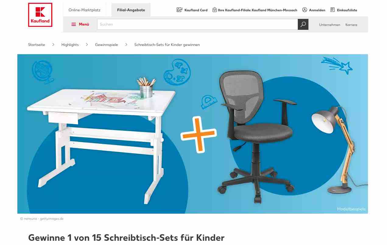 kaufland gewinnspiel schulanfang