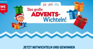 REWE Adventswichtel Gewinnspiel