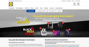 lidl novemberglück gewinnspiel