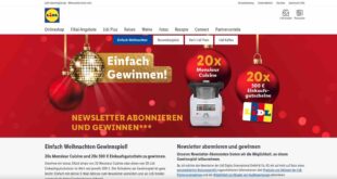 lidl weihnachts gewinnspiel