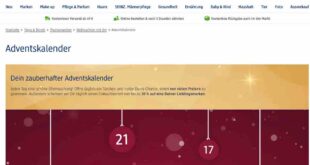 dm adventskalender