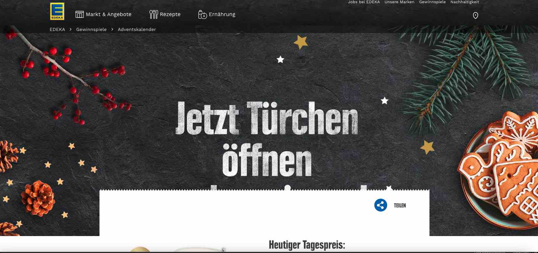 edeka adventskalender