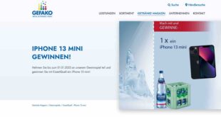 gefako iphone gewinnspiel