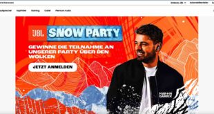 JBL Snowparty Gewinnspiel