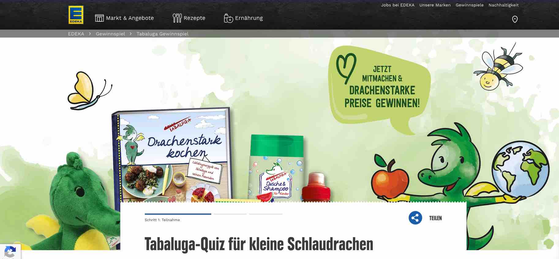 edeka tabaluga gewinnspiel