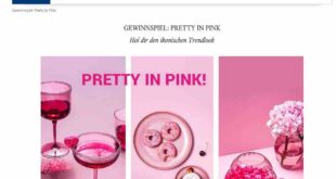 villeroy boch Pretty in Pink Gewinnspiel