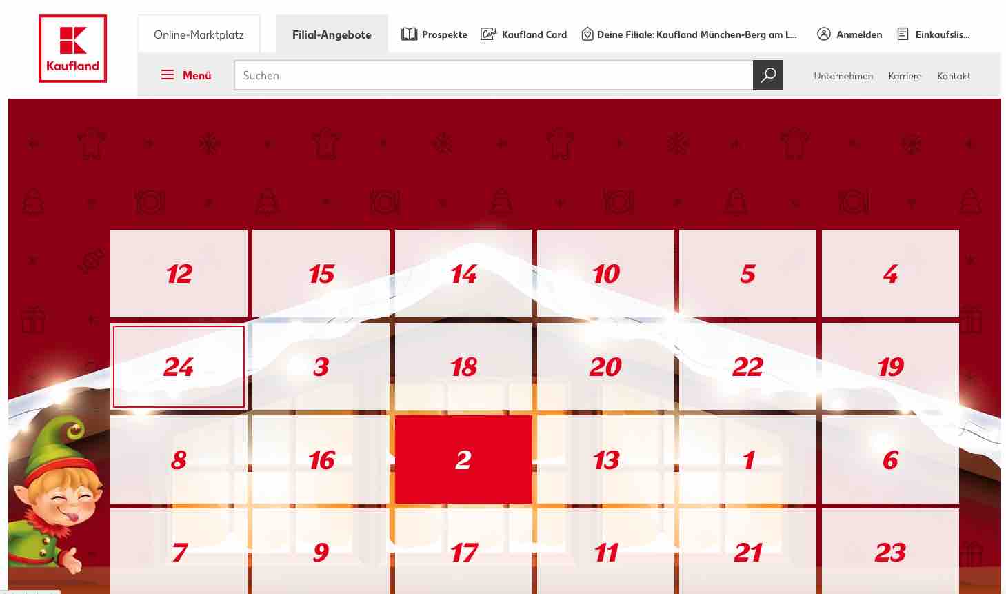 kaufland adventskalender gewinnspiel
