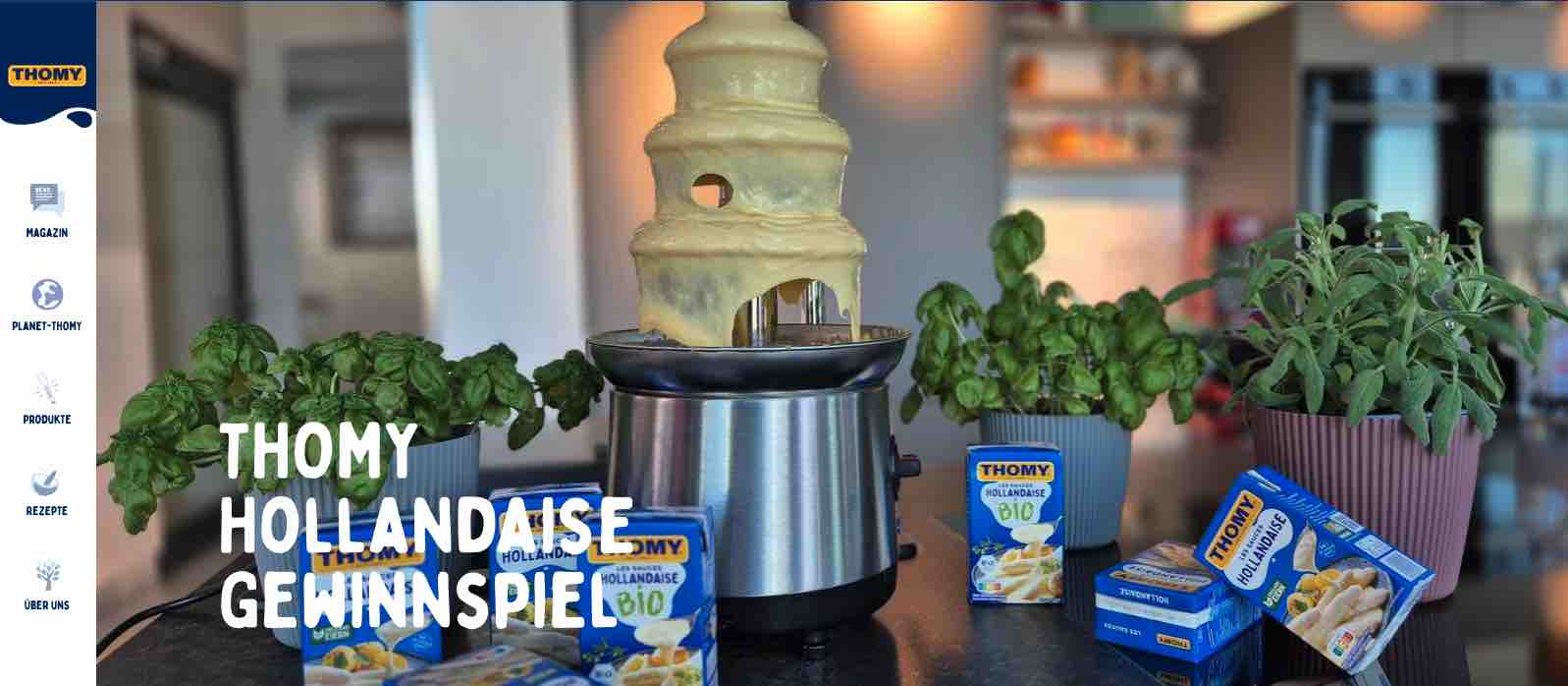 THOMY Hollandaise Gewinnpsiel