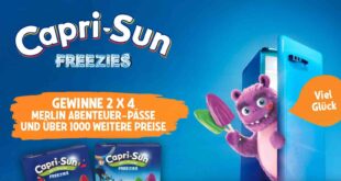 capri sun freezies gewinnspiel
