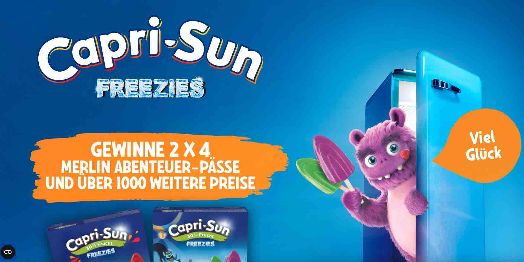 capri sun freezies gewinnspiel