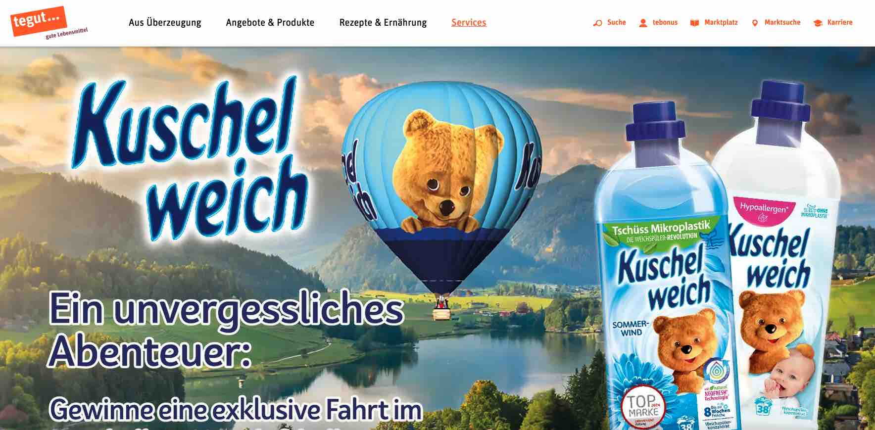 tegut kuschelweich gewinnspiel