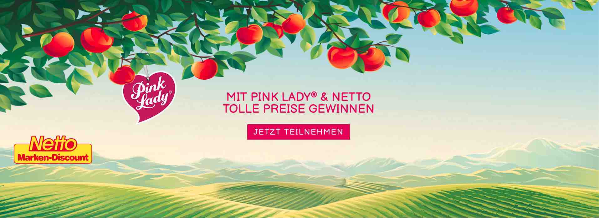 PINK LADY & NETTO Gewinnspiel