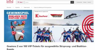Kaufland VIP Ticket Gewinnspiel