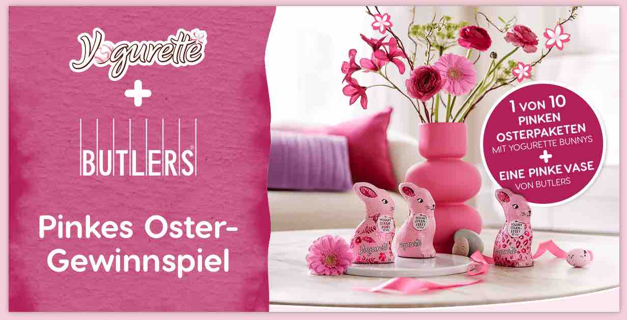 Yogurette OSTER Oaket Gewinnspiel