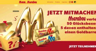 MARABOU Glücksboxen Gewinnspiel