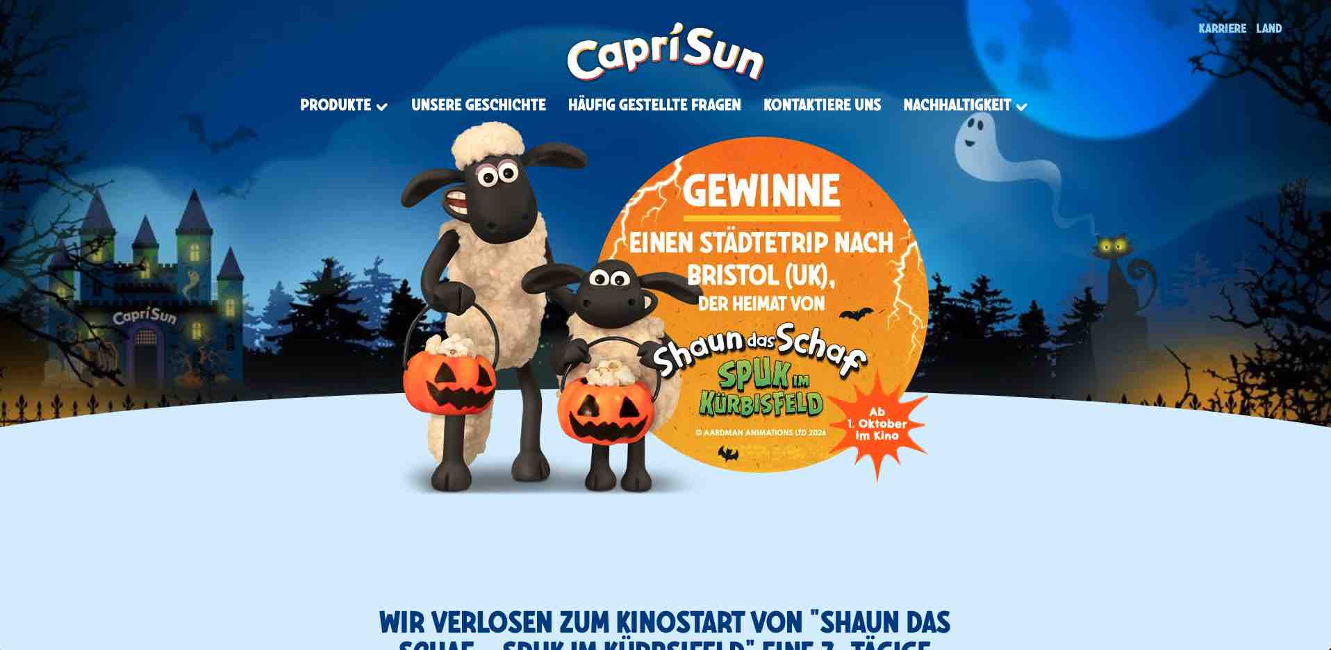 CAPRI SUN Gewinnspiel